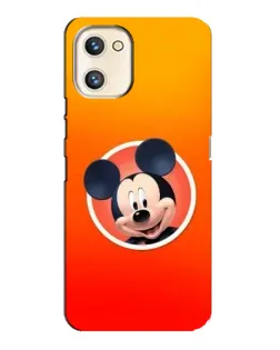Чехол для UMIDIGI A13s с картинкой «Mickey в круге»
