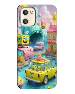Чехол для UMIDIGI A13s с картинкой «Монстр-трак приключения»