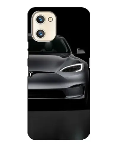 Чехол для UMIDIGI A13s с картинкой «Tesla Model S Look»