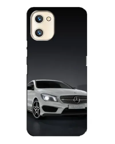 Чехол для UMIDIGI A13s с картинкой «Mercedes AMG GT Silver»