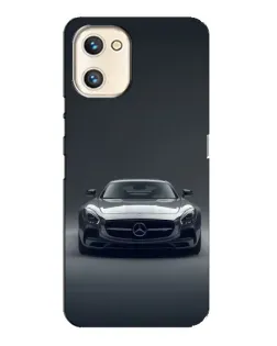 Чехол для UMIDIGI A13s с картинкой «Mercedes на черном»