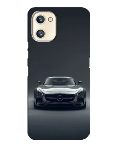 Чехол для UMIDIGI A13s с картинкой «Mercedes на черном»