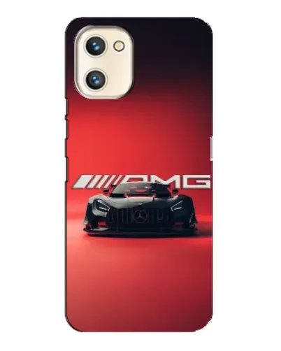 Чехол для UMIDIGI A13s с картинкой «Mercedes AMG — красная линия»