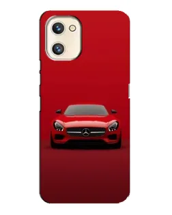 Чехол для UMIDIGI A13s с картинкой «Красный Mercedes AMG»