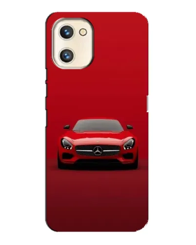Чехол для UMIDIGI A13s с картинкой «Красный Mercedes AMG»