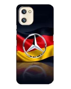 Чехол для UMIDIGI A13s с картинкой «Mercedes — флаг Германии»