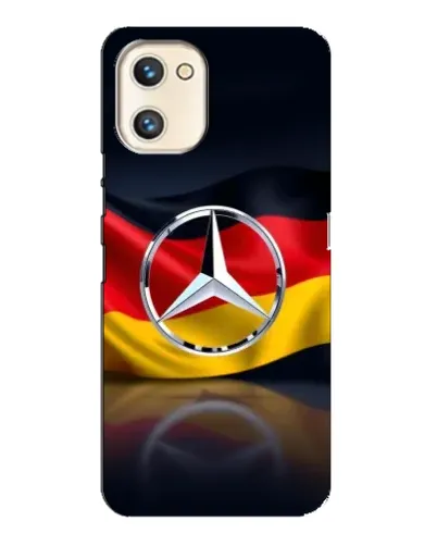 Чехол для UMIDIGI A13s с картинкой «Mercedes — флаг Германии»