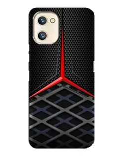 Чехол для UMIDIGI A13s с картинкой «Mercedes Carbon Grid»