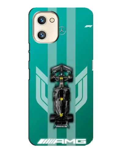 Чехол для UMIDIGI A13s с картинкой «Mercedes AMG Petronas»