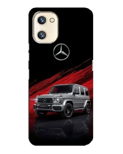 Чехол для UMIDIGI A13s с картинкой «Mercedes G-Class красный»