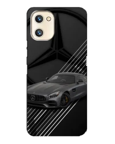 Чехол для UMIDIGI A13s с картинкой «Mercedes AMG — графика»