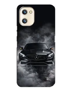 Чехол для UMIDIGI A13s с картинкой «Mercedes в дыму»
