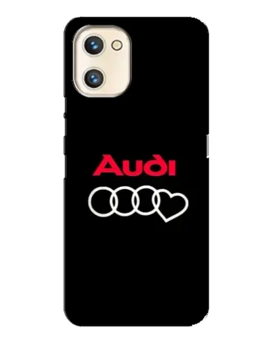 Чехол для UMIDIGI A13s с картинкой «Логотип Audi Heart»