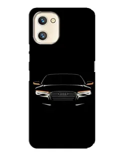 Чехол для UMIDIGI A13s с картинкой «Audi — ночной контур» Чехол для UMIDIGI A13s с картинкой «Audi — ночной контур»