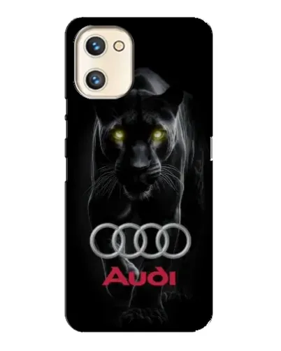 Чехол для UMIDIGI A13s с картинкой «Пантера и Audi»