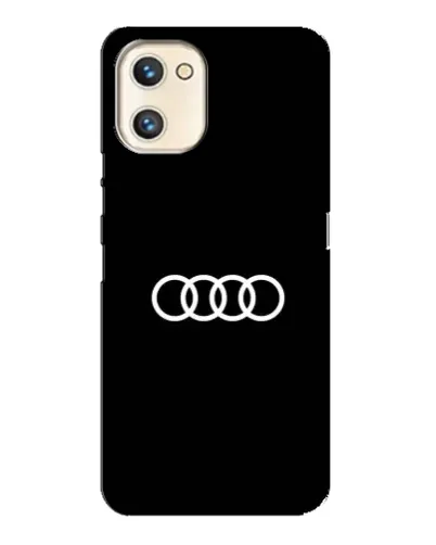 Чехол для UMIDIGI A13s с картинкой «Audi White Logo»