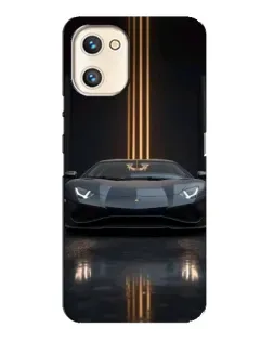 Чехол для UMIDIGI A13s с картинкой «Lamborghini золотые линии» Чехол для UMIDIGI A13s с картинкой «Lamborghini золотые линии»