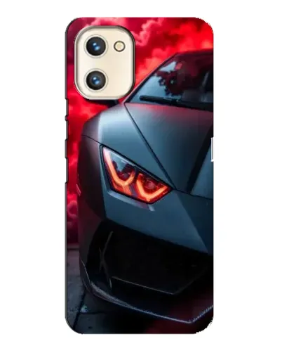 Чехол для UMIDIGI A13s с картинкой «Lamborghini красное сияние» Чехол для UMIDIGI A13s с картинкой «Lamborghini красное сияние»