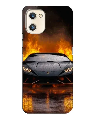 Чехол для UMIDIGI A13s с картинкой «Lamborghini в огне» Чехол для UMIDIGI A13s с картинкой «Lamborghini в огне»