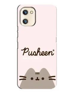 Чехол для UMIDIGI A13s с картинкой «Pusheen логотип» Чехол для UMIDIGI A13s с картинкой «Pusheen логотип»
