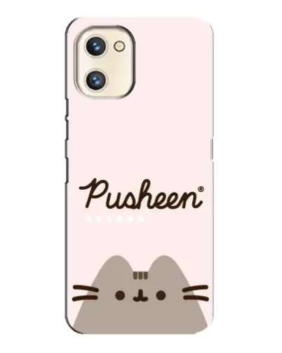 Чехол для UMIDIGI A13s с картинкой «Pusheen логотип» Чехол для UMIDIGI A13s с картинкой «Pusheen логотип»