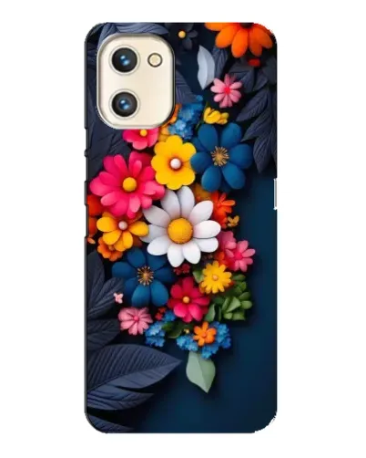 Чехол для UMIDIGI A13s с картинкой «Цветочная феерия»