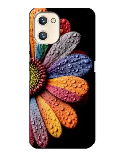 Чехол для UMIDIGI A13s с картинкой «Радужный цветок»