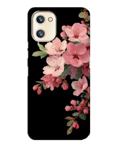 Чехол для UMIDIGI A13s с картинкой «Розовая ветка сакуры»