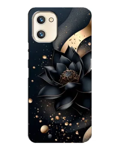 Чехол для UMIDIGI A13s с картинкой «Черный лотос»