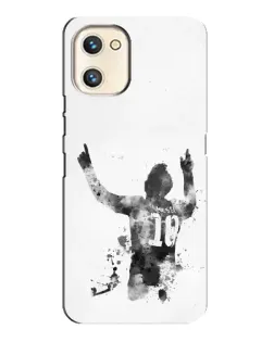 Чохол для UMIDIGI A13s з картинкою «Чорно-білий силует Мессі» Чохол для UMIDIGI A13s з картинкою «Чорно-білий силует Мессі»