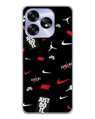 Чехол для UMIDIGI A15 с картинкой «Nike Mix Pattern»