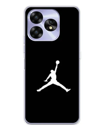 Чехол для UMIDIGI A15 с картинкой «Jordan Silhouette»