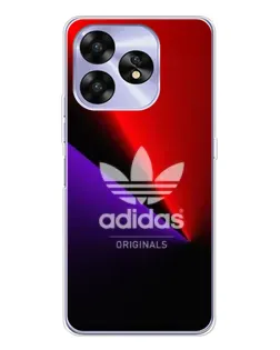 Чохол для UMIDIGI A15 з картинкою «Adidas Red Neon»