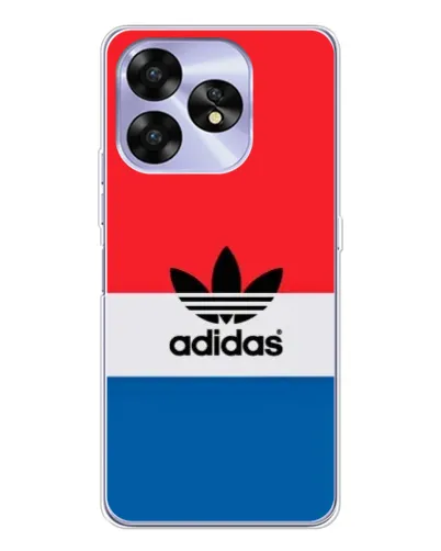 Чехол для UMIDIGI A15 с картинкой «Ретро блоки Adidas»