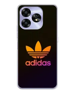 Чехол для UMIDIGI A15 с картинкой «Градиент Adidas»