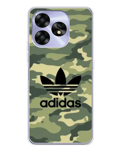Чехол для UMIDIGI A15 с картинкой «Милитари стиль Adidas»