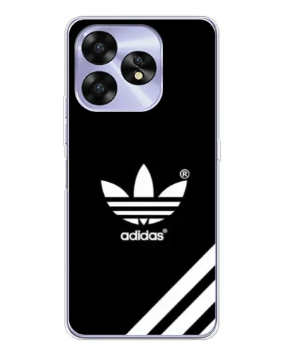 Чехол для UMIDIGI A15 с картинкой «Adidas с диагональными полосами»