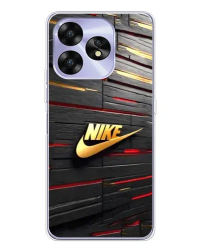 Чехол для UMIDIGI A15 с картинкой «Золотой Nike на металле» Чехол для UMIDIGI A15 с картинкой «Золотой Nike на металле»