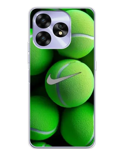 Чехол для UMIDIGI A15 с картинкой «Теннисные мячи Найк» Чехол для UMIDIGI A15 с картинкой «Теннисные мячи Найк»