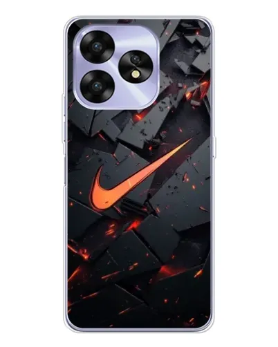 Чехол для UMIDIGI A15 с картинкой «Nike — эффект разломов» Чехол для UMIDIGI A15 с картинкой «Nike — эффект разломов»