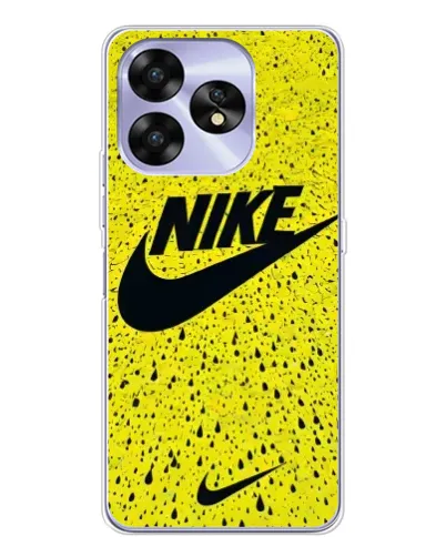 Чехол для UMIDIGI A15 с картинкой «Желтый текстурный Nike» Чехол для UMIDIGI A15 с картинкой «Желтый текстурный Nike»