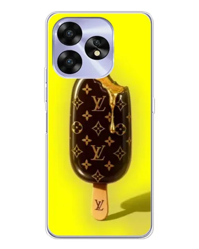 Чехол для UMIDIGI A15 с картинкой «Мороженое от LV»