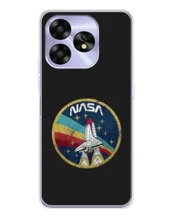 Чехол для UMIDIGI A15 с картинкой «NASA — эмблема миссии» Чехол для UMIDIGI A15 с картинкой «NASA — эмблема миссии»