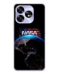 Чехол для UMIDIGI A15 с картинкой «Земля из космоса NASA»