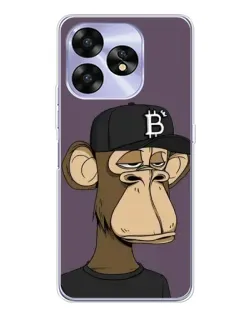 Чехол для UMIDIGI A15 с картинкой «Bored Ape в кепке» Чехол для UMIDIGI A15 с картинкой «Bored Ape в кепке»