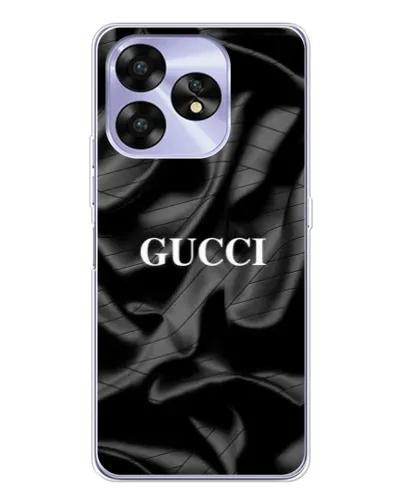 Чехол для UMIDIGI A15 с картинкой «Gucci — шелковые волны» Чехол для UMIDIGI A15 с картинкой «Gucci — шелковые волны»