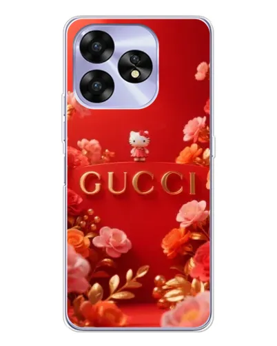 Чехол для UMIDIGI A15 с картинкой «Gucci — золотой сад» Чехол для UMIDIGI A15 с картинкой «Gucci — золотой сад»