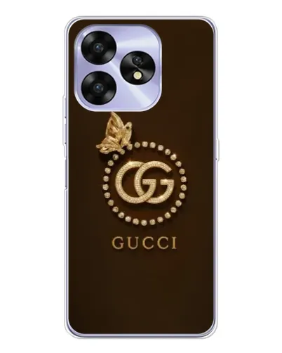 Чехол для UMIDIGI A15 с картинкой «Gucci — золотая бабочка» Чехол для UMIDIGI A15 с картинкой «Gucci — золотая бабочка»