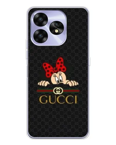 Чехол для UMIDIGI A15 с картинкой «Минни Маус Gucci — черный» Чехол для UMIDIGI A15 с картинкой «Минни Маус Gucci — черный»