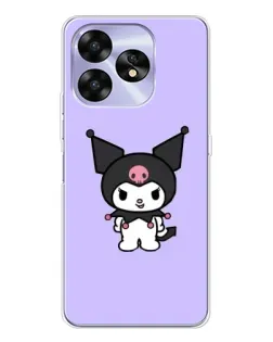 Чехол для UMIDIGI A15 с картинкой «Kuromi — нежный фиолетовый» Чехол для UMIDIGI A15 с картинкой «Kuromi — нежный фиолетовый»